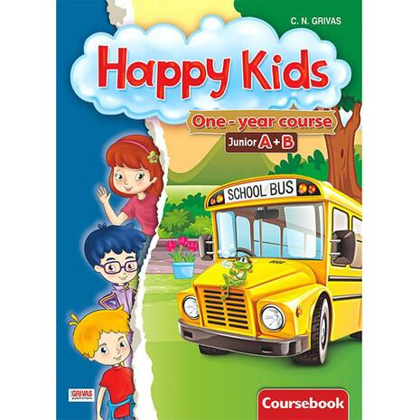 Happy Kids One Year Course Junior A + B Coursebook (978-960-409-948-1)