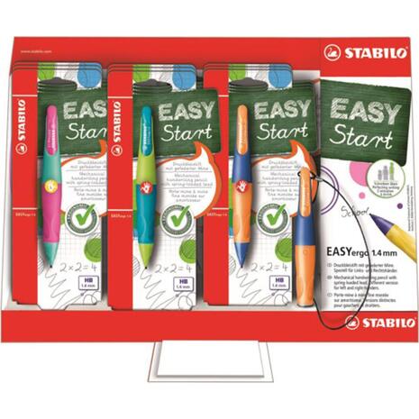 Μηχανικό μολύβι Stabilo Easy Ergo 1.4mm (Διάφορα σχέδια)