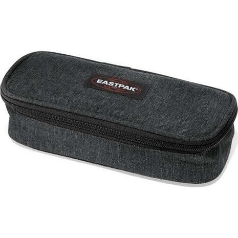 Κασετίνα οβάλ EASTPAK Single Black Denim (71777H)