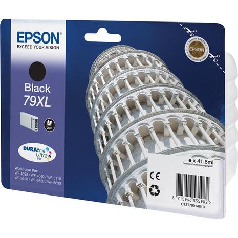 Μελάνι εκτυπωτή EPSON 79XL Black 41.8ml (Black)