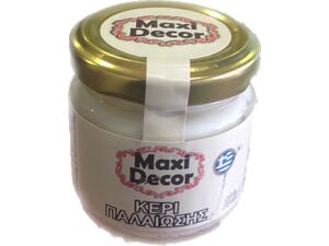 Πάστα κεριού παλαίωσης διάφανο Maxi Decor 100ml