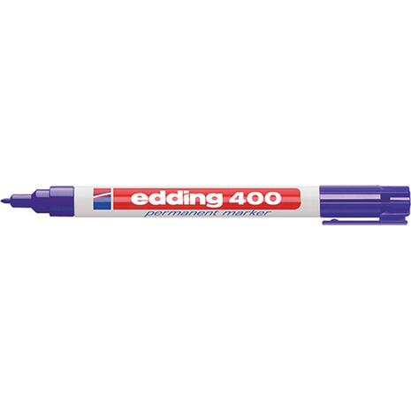 Μαρκαδόρος ανεξίτηλος EDDING 400 1.00mm βιολέ