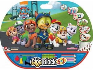 Σετ ζωγραφικής GIGA BLOCK 5 σε 1 Paw Patrol