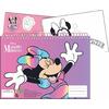 Μπλοκ Ζωγραφικής GIM Minnie 23x33cm 40 φύλλων με αυτοκόλλητα (340-48416)