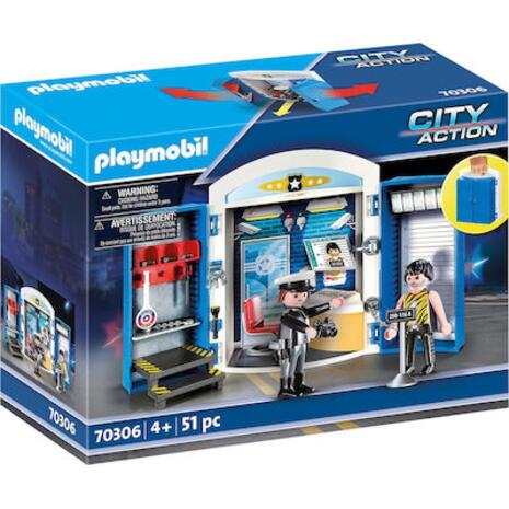 Playmobil Play Box "Αστυνομικό Τμήμα"