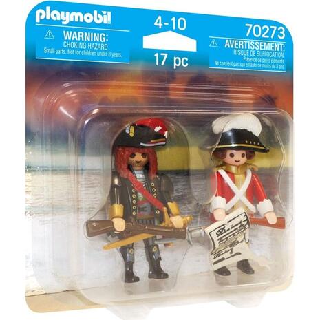 Playmobil Duo Pack Πειρατής και Λιμενοφύλακας 70273