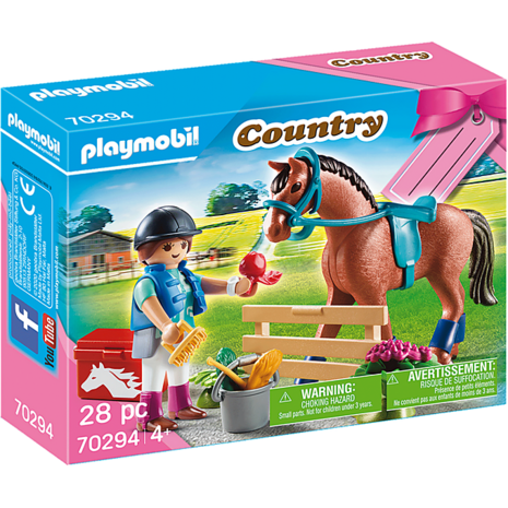 Playmobil Country Φροντίζοντας το άλογο 70294