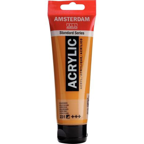 Ακρυλικό χρώμα Talens Amsterdam 231 gold ochre  120 ml