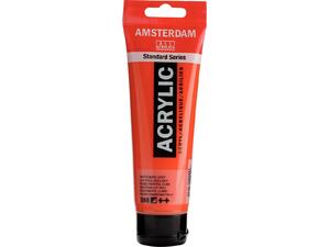 Ακρυλικό χρώμα Talens Amsterdam 398 naphthol red light 120 ml