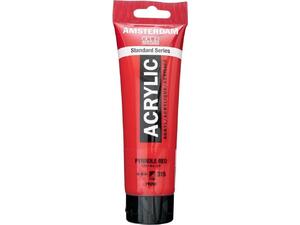 Ακρυλικό χρώμα Talens Amsterdam 315 pyrrole red 120 ml