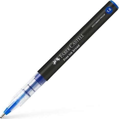 Στυλό FABER CASTELL Free INK Broad 1.5mm μπλε