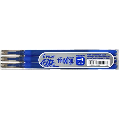 Ανταλλακτικό υγρής μελάνης PILOT FriXion Ball Μπλέ 0.5mm (BLS-FR5-L-S3) (Σετ 3 τεμαχίων) διπλή καταχώρηση (Μπλε)