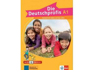 Die Deutschprofis A1, Kursbuch mit Audios und Clips online + Klett Book-App-Code (978-960-582-115-9)