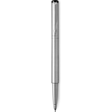 Στυλό Parker Vector Stainless Steel CT Rollerball μπλε γραφή