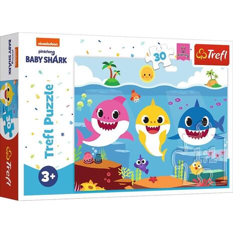 Παζλ Trefl Baby Shark The Underwater World 30 τεμαχίων (817-18284)