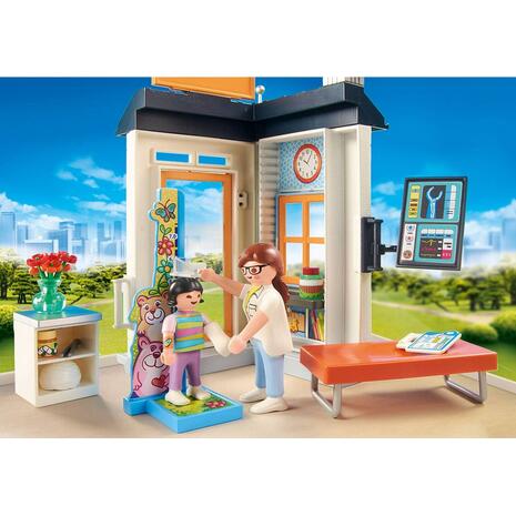 Playmobil City Life Starter Pack Παιδιατρείο (70818)