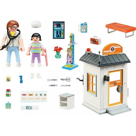 Playmobil City Life Starter Pack Παιδιατρείο (70818)