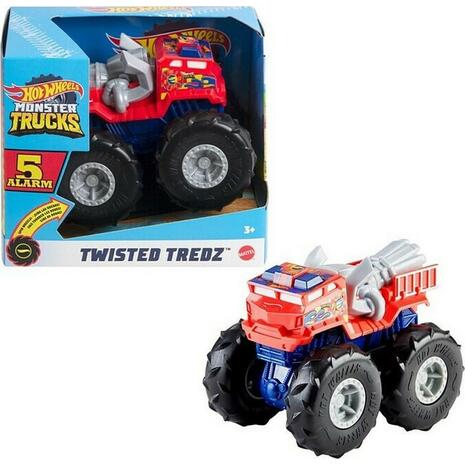 Oχήματα Hot Wheels monster trucks rev up 1:43 διάφορα σχέδια (GVK37)