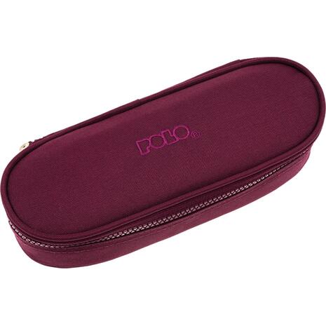 Κασετίνα οβάλ POLO Case Box Eggplant - Μελιτζανί (9-37-003-4800)