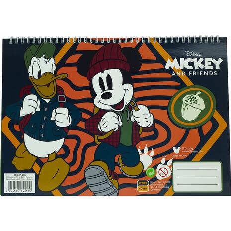 Μπλοκ Ζωγραφικής GIM Mickey Α4 23x33cm 40 φύλλων με αυτοκόλλητα (340-85416) - Ανακάλυψε Μπλοκ ζωγραφικής σε διάφορα μεγέθη και υπέροχα σχέδια από το Oikonomou-shop.gr.