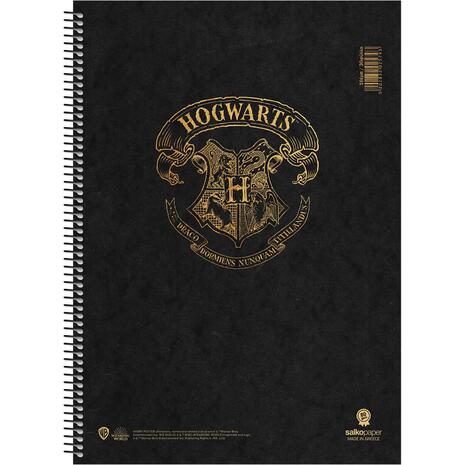 Τετράδιο σπιράλ Salko Hogwarts 3 Θεμάτων 180 φύλλων (7358) - Ανακάλυψε Τετράδια σχολικά για μαθητές και φοιτητές, για το γραφείο ή το σπίτι με εντυπωσιακά εξώφυλλα για να κερδίσεις τις εντυπώσεις.