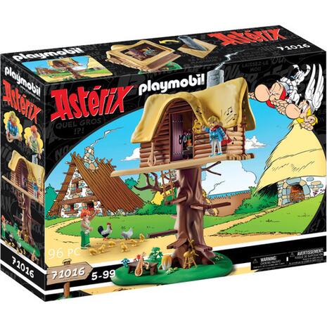 Playmobil Asterix Το Δεντρόσπιτο Του Βάρδου Κακοφωνίξ (71016)