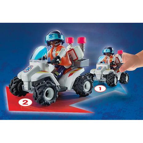 Playmobil City Action Διασώστρια Με Γουρούνα 4X4 (71091)