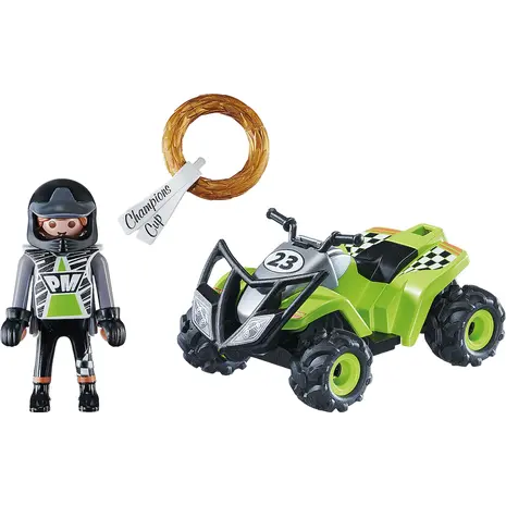 Playmobil City Action Οδηγός Αγώνων Με Γουρούνα 4X4 (71093)