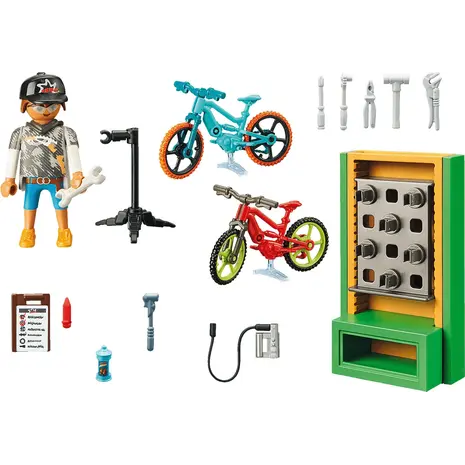 Playmobil City Life Gift Set Συνεργείο Ποδηλάτων (70674)