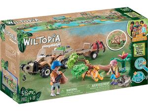 Playmobil Wiltopia Φροντιστές Ζώων με Εξερευνητικό Όχημα (71011)