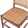 ΚΑΡΕΚΛΑ ΑΠΟ ΟΞΙΑ ΣΕ ΚΑΡΥΔΙ-RATTAN ΜΠΕΖ HM9407.04 43x50x87Υ εκ.