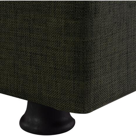 ΚΑΝΑΠΕΣ ΚΡΕΒΑΤΙ ANDRI ΤΡΙΘΕΣΙΟΣ DARK OLIVE HM3239.05 180x72x77 εκ.