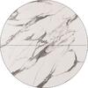 ΕΠΙΦΑΝΕΙΑ ΤΡΑΠΕΖΙΟΥ HPL HM5841.11 MARBLE WHITE-GREY Φ60 εκ. ΠΑΧΟΥΣ 12mm.