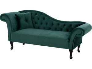 ΑΝΑΚΛΙΝΔΡΟ T.CHESTERFIELD NIOVI HM3007.03 ΚΥΠΑΡΙΣΣΙ ΒΕΛΟΥΔΟ-ΜΑΥΡΑ ΠΟΔΙΑ 187x61x82Υεκ