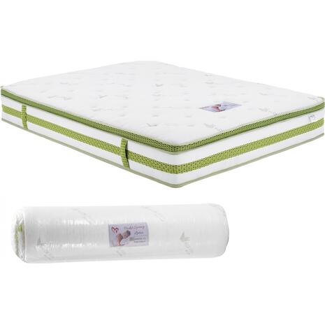 ΣΤΡΩΜΑ 150X200 ΑΝΩΣΤΡΩΜΑ ALOE VERA LATEX SUPER POCKET SPRING HM349.15 (ROLL PACKING)