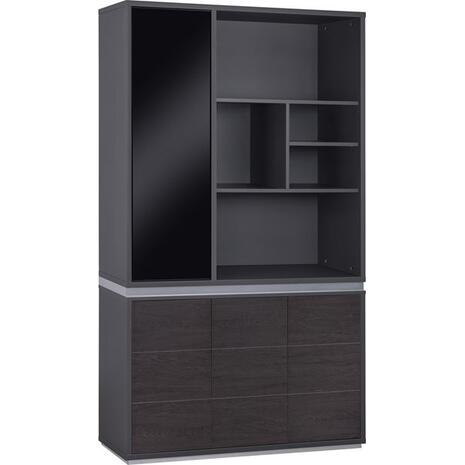 ΒΙΒΛΙΟΘΗΚΗ ΓΡΑΦΕΙΟΥ ΕΠΑΓΓΕΛΜΑΤΙΚΗ ROSEWOOD HM2091L 120Χ40Χ200Υ εκ.