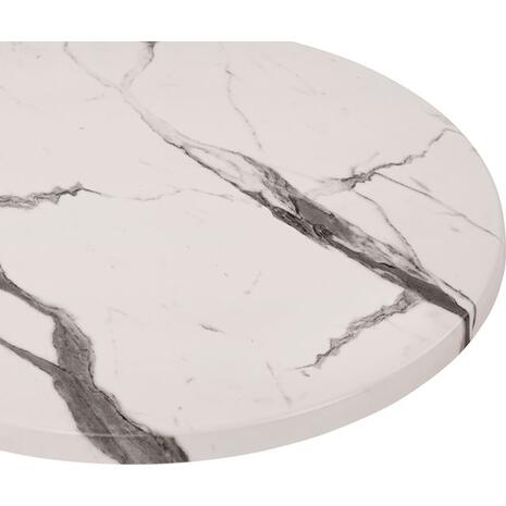 ΕΠΙΦΑΝΕΙΑ ΤΡΑΠΕΖΙΟΥ Φ70Χ2.5εκ. WERZALIT MARBLE WHITE-GREY 5657 HM5228.11