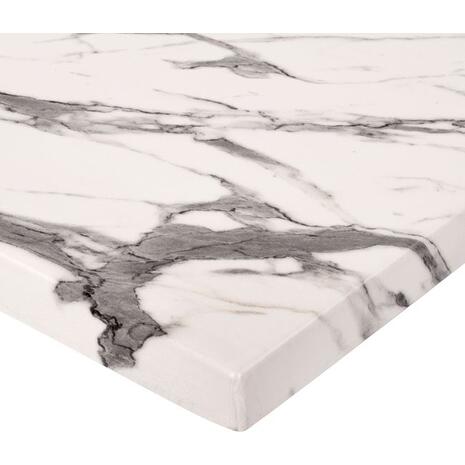 ΕΠΙΦΑΝΕΙΑ ΤΡΑΠΕΖΙΟΥ WERZALIT 120Χ80Χ3.5εκ. MARBLE WHITE-GREY 5657 HM5630.11