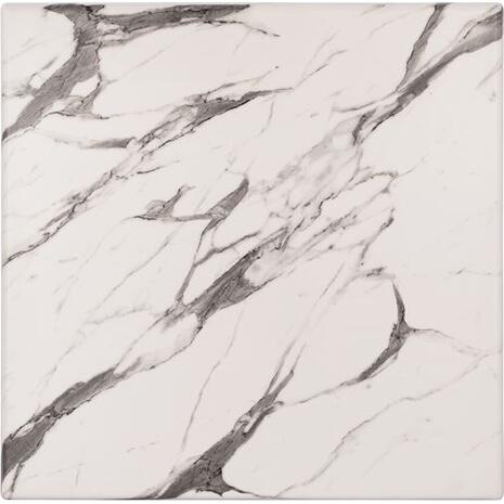 ΕΠΙΦΑΝΕΙΑ ΤΡΑΠΕΖΙΟΥ WERZALIT 70Χ70Χ3.5εκ. MARBLE WHITE-GREY 5657 HM5230.11