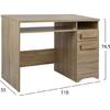 ΓΡΑΦΕΙΟ PLAYROOM SONAMA HM11275 110X55X76.5εκ