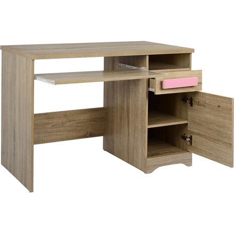 ΓΡΑΦΕΙΟ PLAYROOM SONAMA+ ΡΟΖ ΧΕΡΟΥΛΙ HM11154.02 110X55X76.5