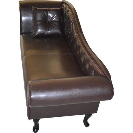 ΑΝΑΚΛΙΝΔΡΟ T.CHESTERFIELD NIOVI HM3008.01 PU ΣΚ.ΚΑΦΕ-ΜΑΥΡΑ ΠΟΔΙΑ(ΔΕΞΙ)190x61x84Yεκ