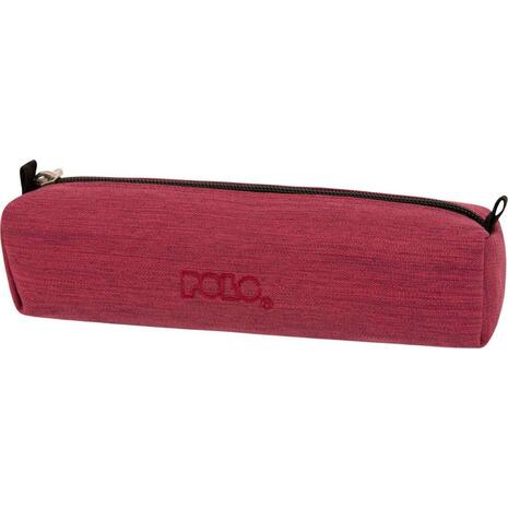 Κασετίνα βαρελάκι με πορτοφολάκι POLO Wallet Jean Pomegranade - Ροδί (9-37-006-4200 2023)