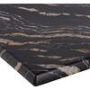 ΕΠΙΦΑΝΕΙΑ ΤΡΑΠΕΖΙΟΥ WERZALIT 70Χ70Χ3.5εκ.BLACK GOLD MARBLE HM5230.15