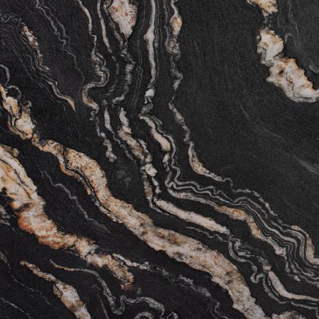 ΕΠΙΦΑΝΕΙΑ ΤΡΑΠΕΖΙΟΥ WERZALIT 60Χ60Χ3.5εκ.  BLACK GOLD MARBLE HM5229.15