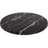 ΕΠΙΦΑΝΕΙΑ ΤΡΑΠΕΖΙΟΥ Φ60Χ2.5εκ. 5787 WERZALIT BLACK GOLD MARBLE HM5227.15