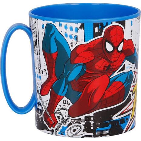 Κούπα πλαστική GIM Spiderman 350ml (530-51304)