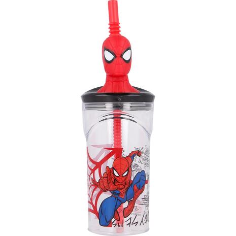 Ποτήρι πλαστικό Stor 3D Spiderman Urban 360ml (530-51366)