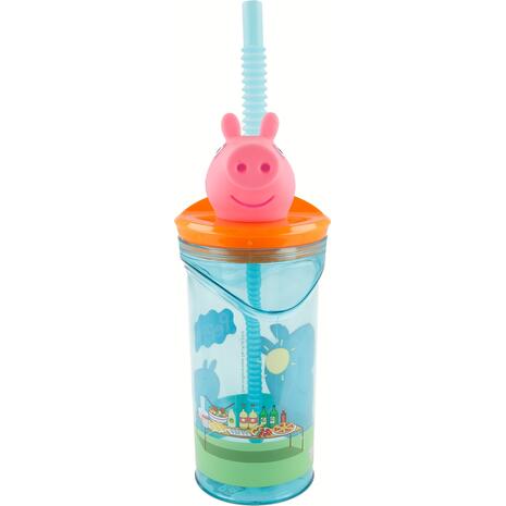 Ποτήρι πλαστικό Stor 3D Peppa Pig Core 360ml (530-48666)
