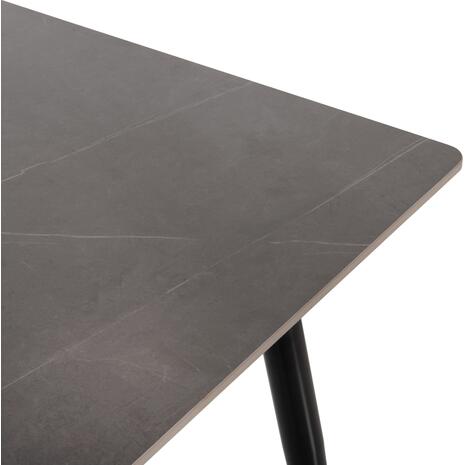 ΤΡΑΠΕΖΙ ΤΡΑΠΕΖΑΡΙΑΣ SINTERED STONE TOM HM8588.01 GREY MARBLE 160x90x76Y εκ.